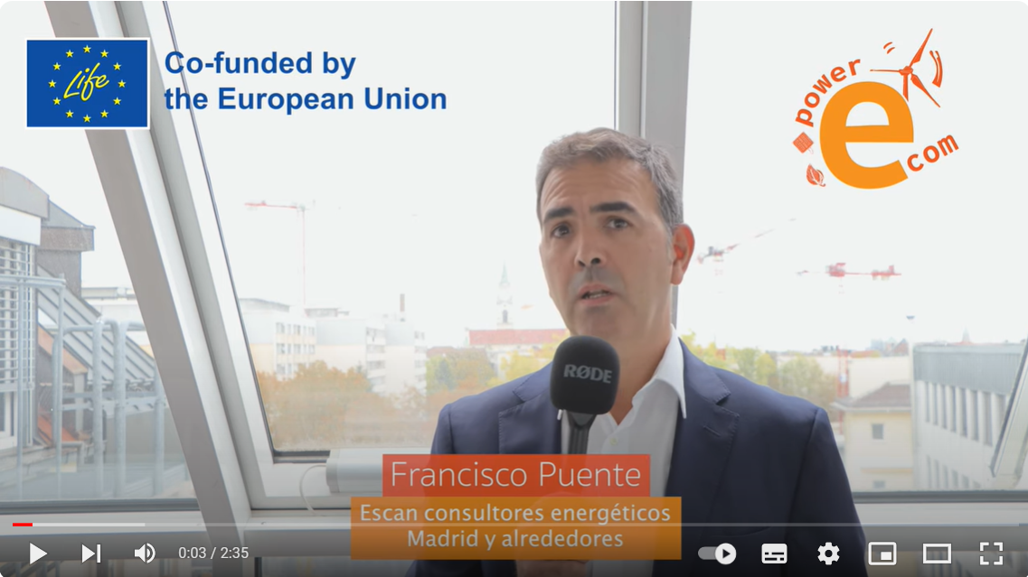 The Role of Energy Communities in the Region Madrid (Spain) – Francisco Puente (ESCAN)