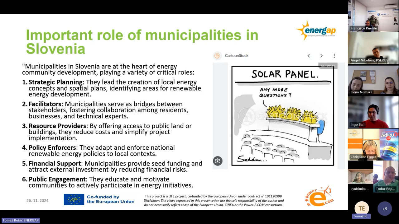 Renewable Energy Communities in Slovenia: Challenges & Success Stories