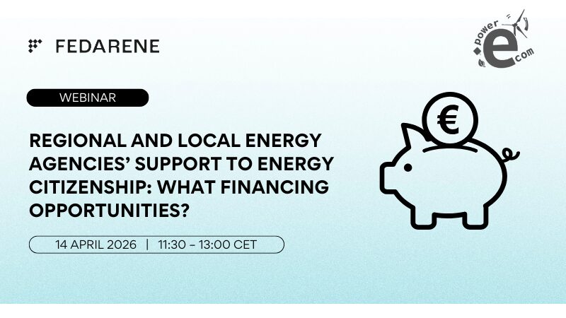 Webinar: Financing Energy Communities – 14 April 2026 |  Online