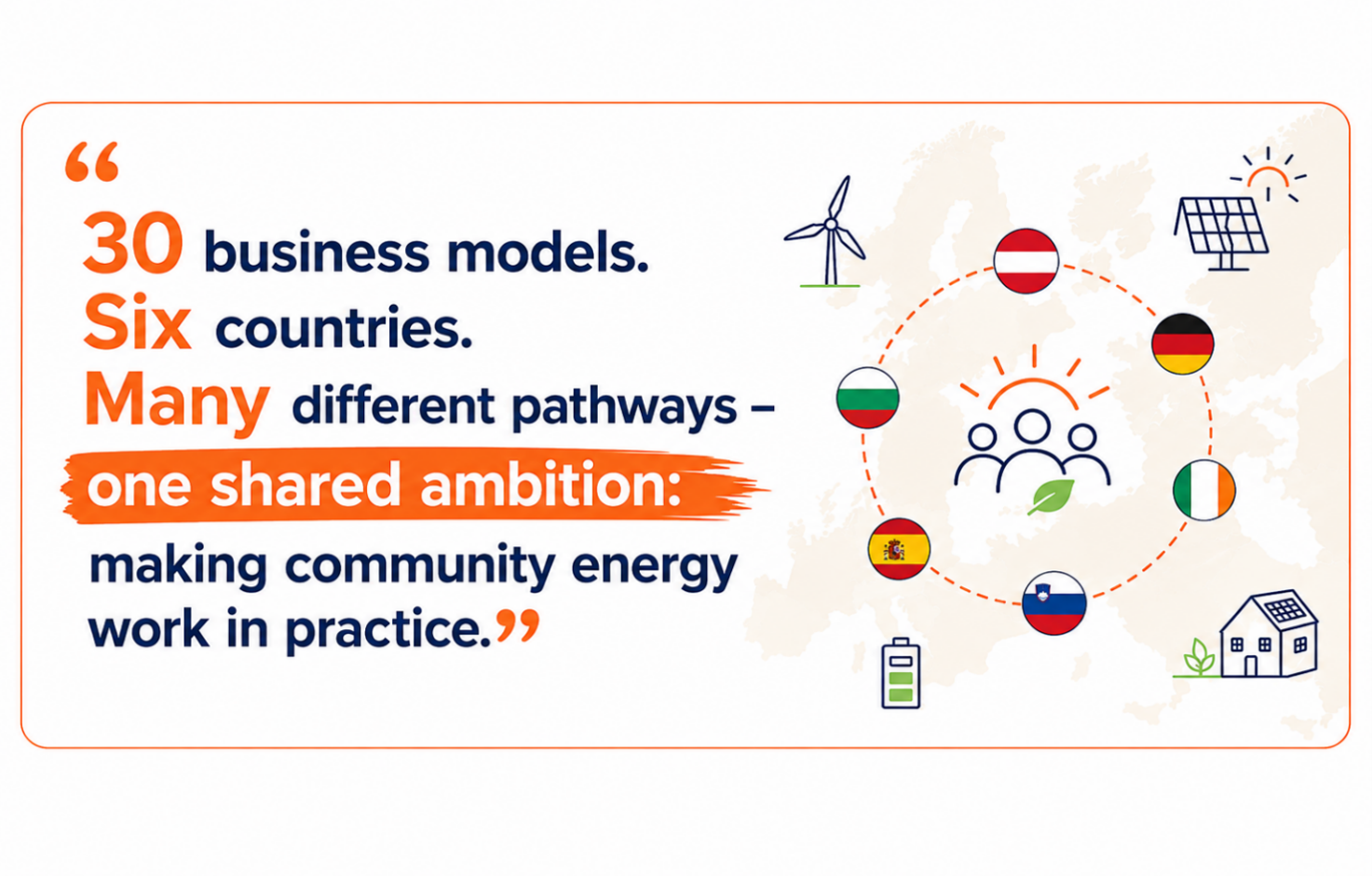 30 Business Models for Energy Communities – New Press Release